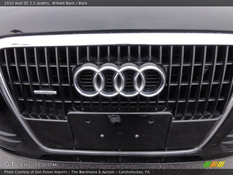 Brilliant Black / Black 2010 Audi Q5 3.2 quattro