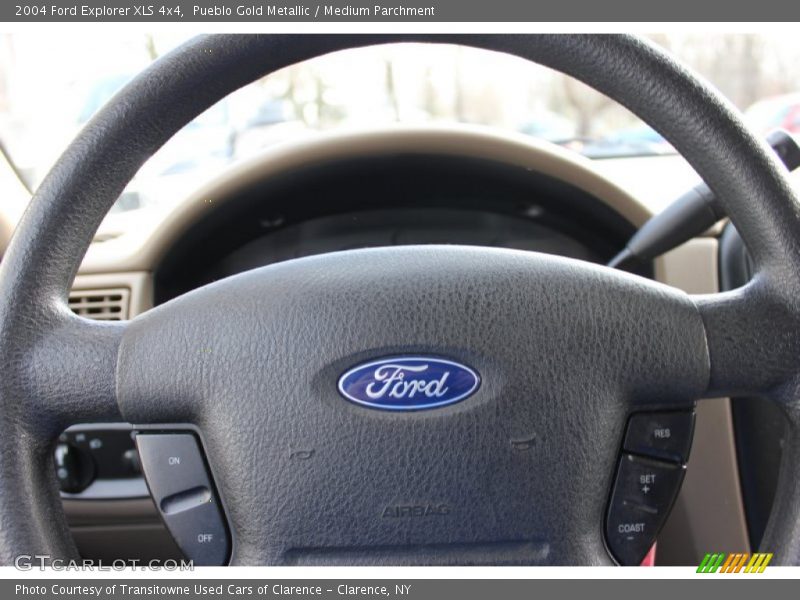 Pueblo Gold Metallic / Medium Parchment 2004 Ford Explorer XLS 4x4