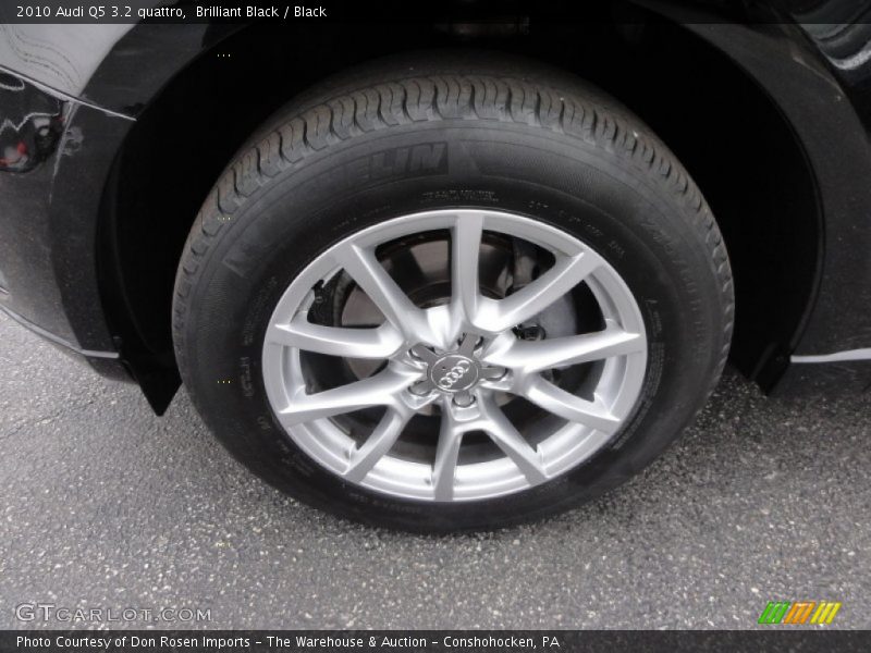 Brilliant Black / Black 2010 Audi Q5 3.2 quattro