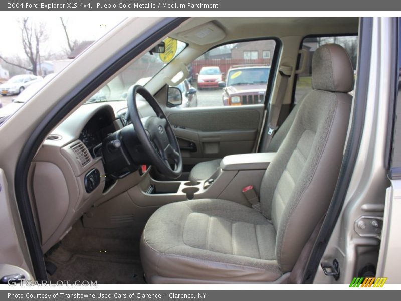 Pueblo Gold Metallic / Medium Parchment 2004 Ford Explorer XLS 4x4