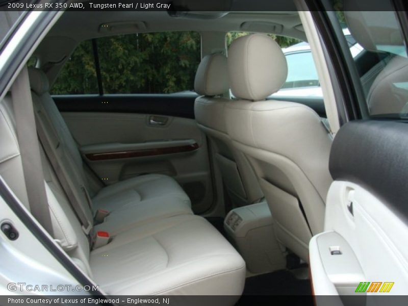 Tungsten Pearl / Light Gray 2009 Lexus RX 350 AWD