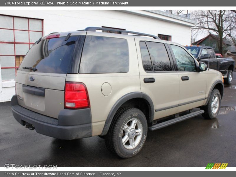 Pueblo Gold Metallic / Medium Parchment 2004 Ford Explorer XLS 4x4