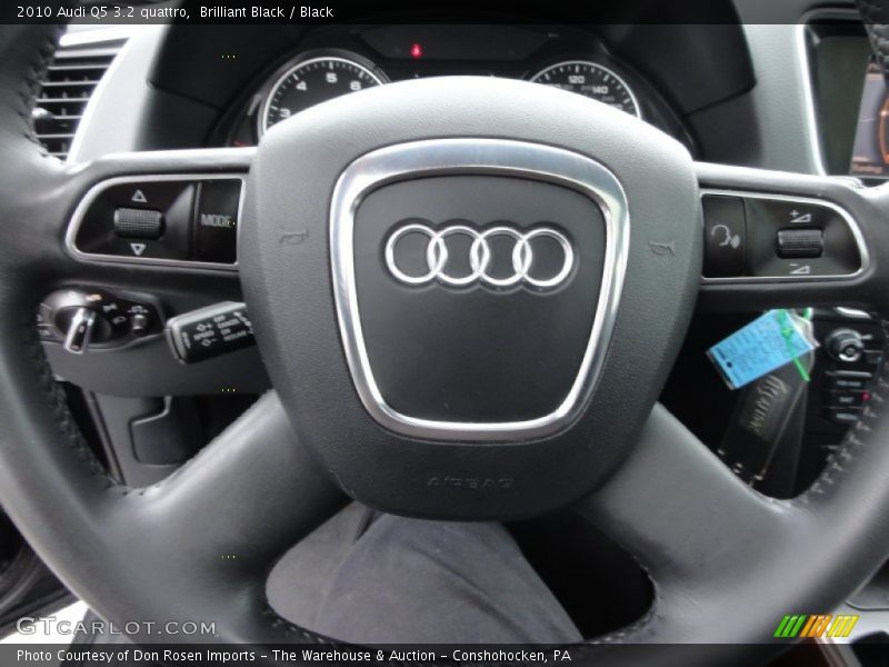 Brilliant Black / Black 2010 Audi Q5 3.2 quattro