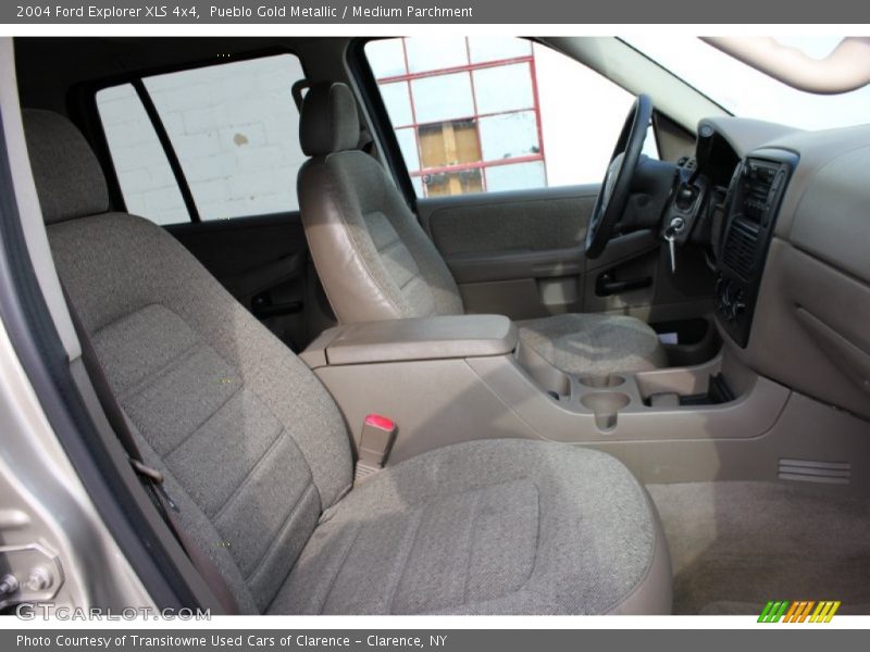 Pueblo Gold Metallic / Medium Parchment 2004 Ford Explorer XLS 4x4