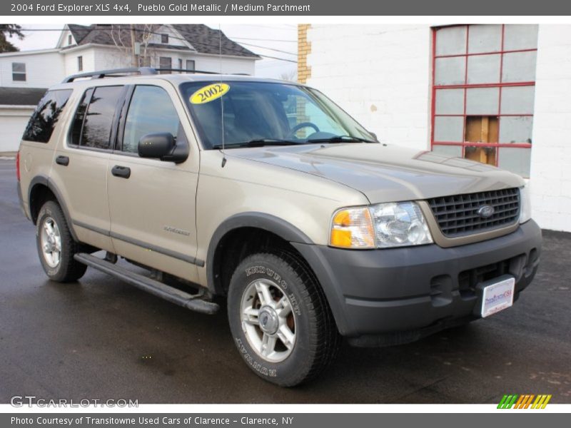 Pueblo Gold Metallic / Medium Parchment 2004 Ford Explorer XLS 4x4