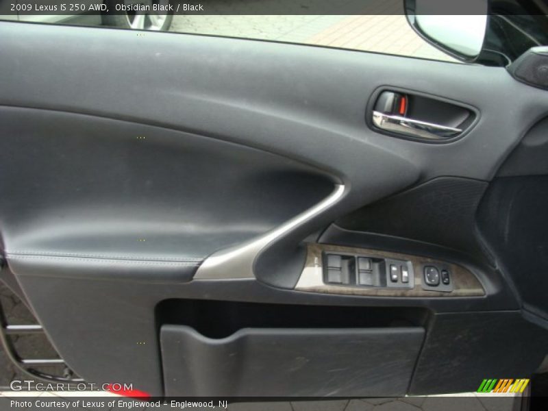 Obsidian Black / Black 2009 Lexus IS 250 AWD