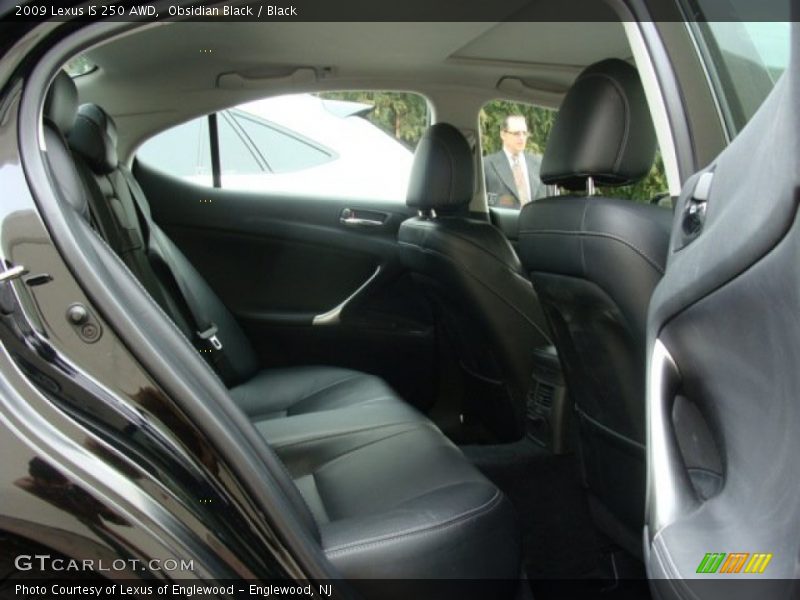 Obsidian Black / Black 2009 Lexus IS 250 AWD