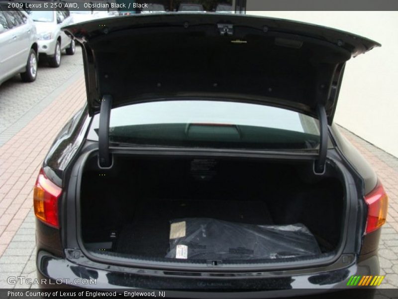 Obsidian Black / Black 2009 Lexus IS 250 AWD