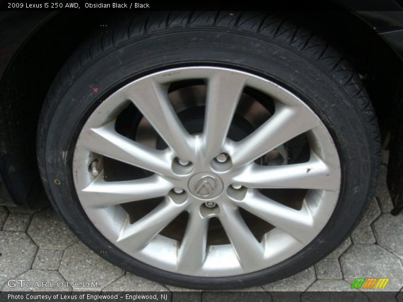 Obsidian Black / Black 2009 Lexus IS 250 AWD