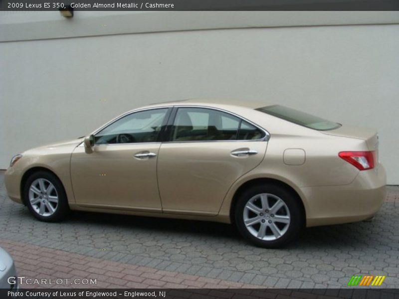 Golden Almond Metallic / Cashmere 2009 Lexus ES 350