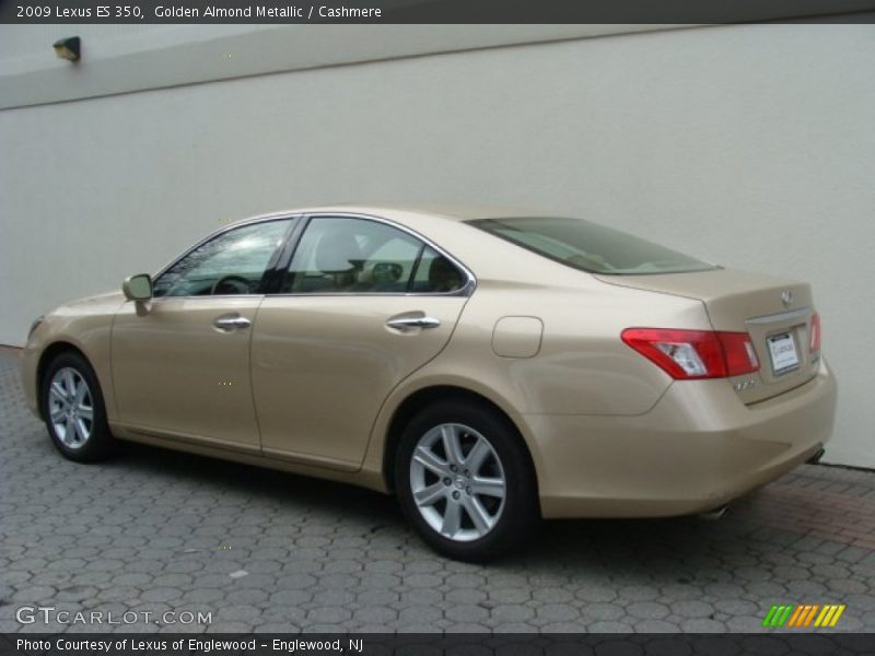 Golden Almond Metallic / Cashmere 2009 Lexus ES 350