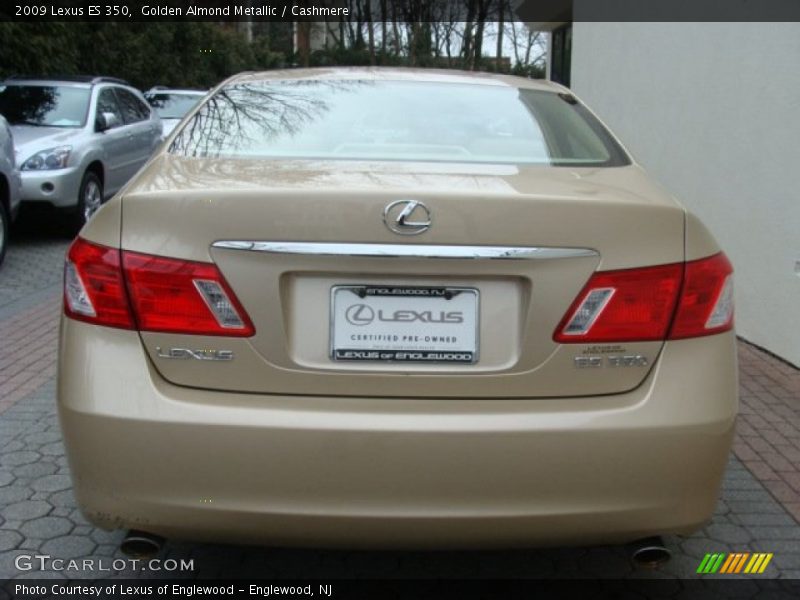 Golden Almond Metallic / Cashmere 2009 Lexus ES 350