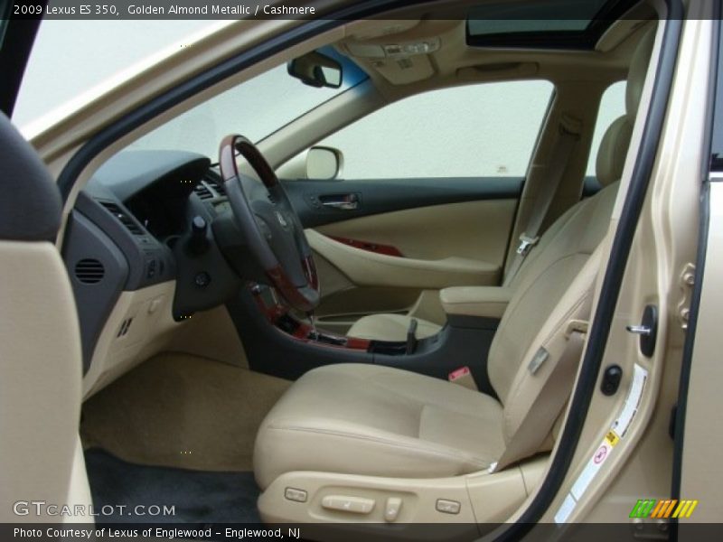Golden Almond Metallic / Cashmere 2009 Lexus ES 350