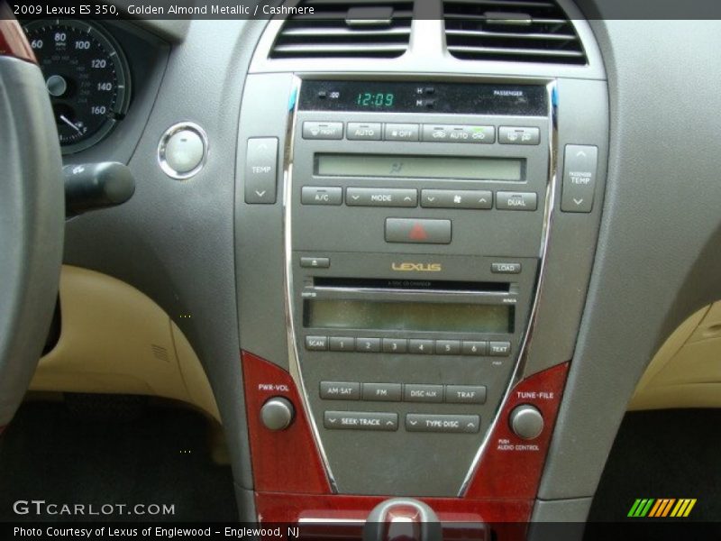 Golden Almond Metallic / Cashmere 2009 Lexus ES 350