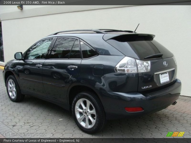 Flint Mica / Black 2008 Lexus RX 350 AWD