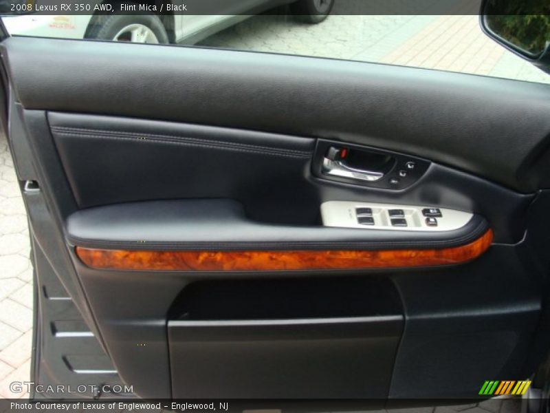 Flint Mica / Black 2008 Lexus RX 350 AWD