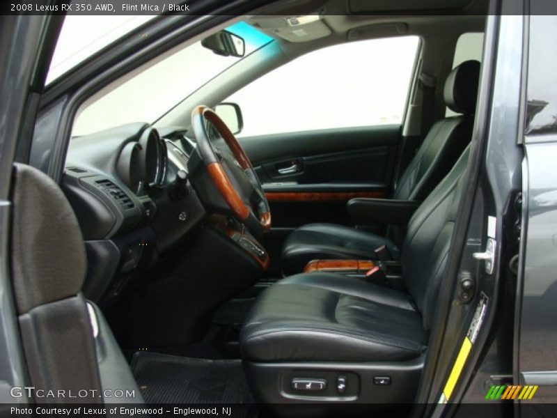 Flint Mica / Black 2008 Lexus RX 350 AWD