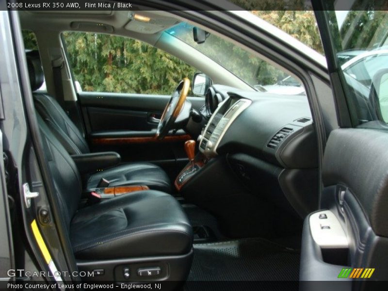 Flint Mica / Black 2008 Lexus RX 350 AWD