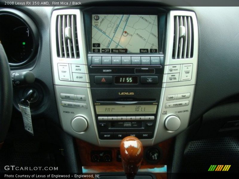 Controls of 2008 RX 350 AWD