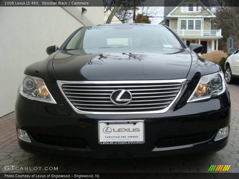 Obsidian Black / Cashmere 2008 Lexus LS 460