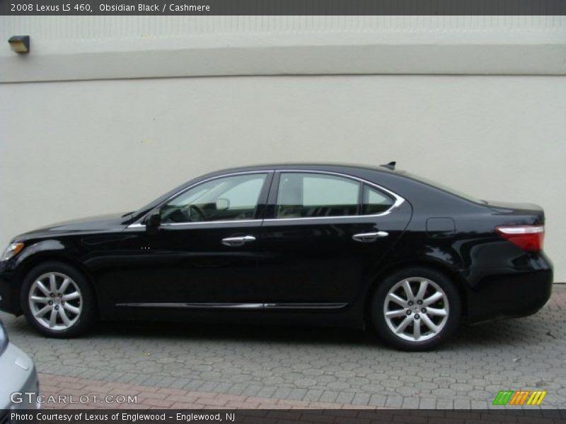 Obsidian Black / Cashmere 2008 Lexus LS 460