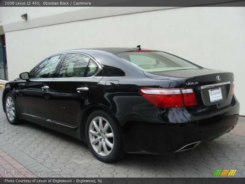 Obsidian Black / Cashmere 2008 Lexus LS 460