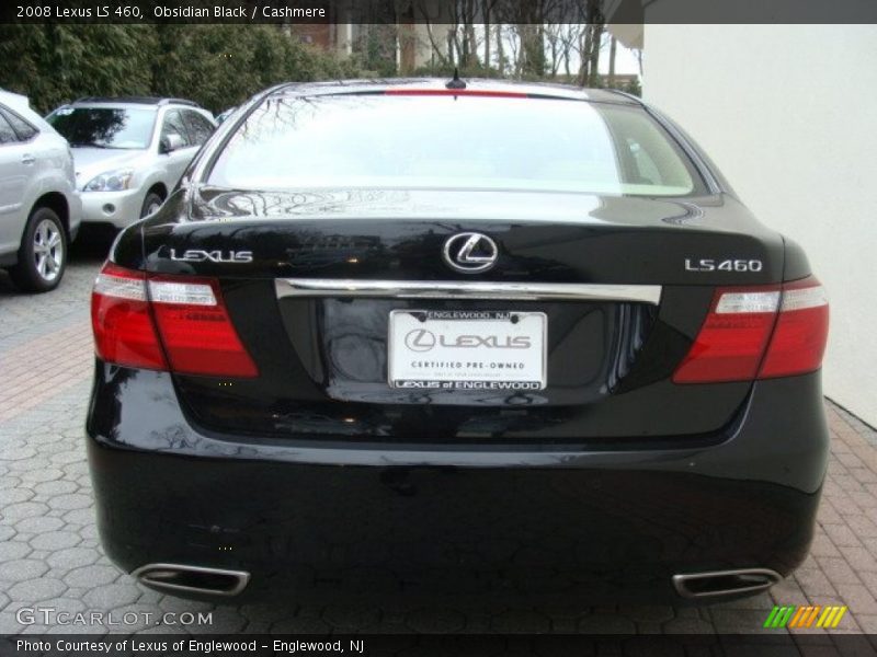 Obsidian Black / Cashmere 2008 Lexus LS 460