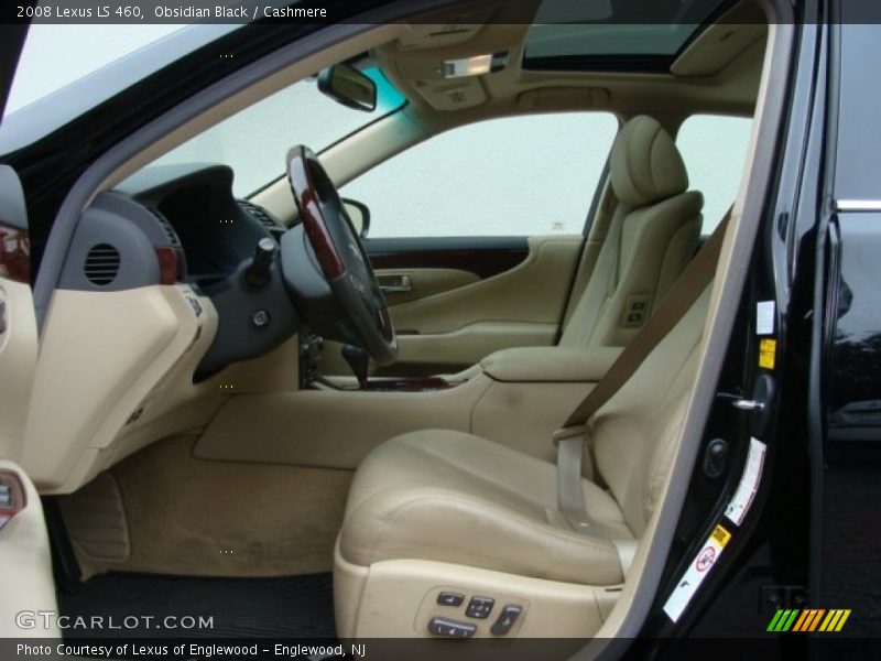 Obsidian Black / Cashmere 2008 Lexus LS 460