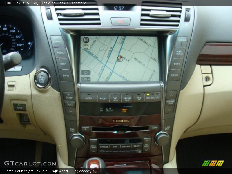 Obsidian Black / Cashmere 2008 Lexus LS 460