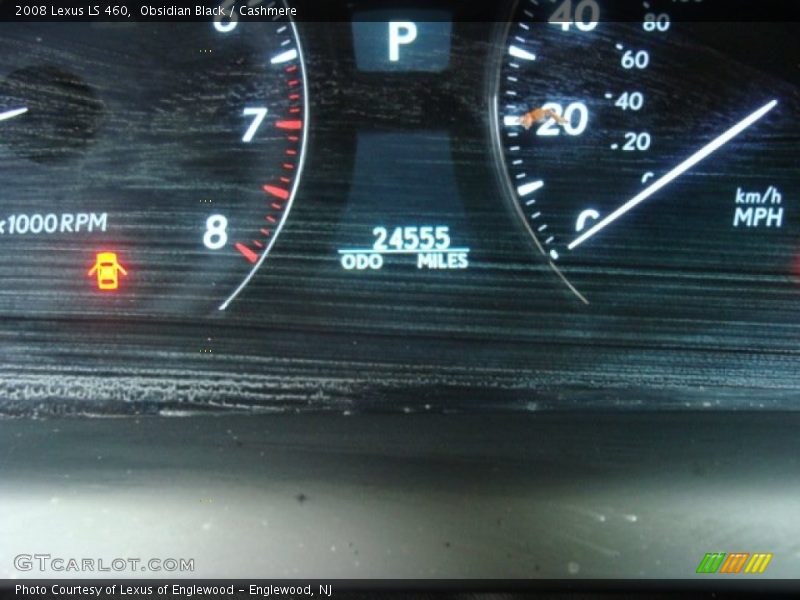 Obsidian Black / Cashmere 2008 Lexus LS 460