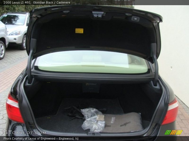 Obsidian Black / Cashmere 2008 Lexus LS 460