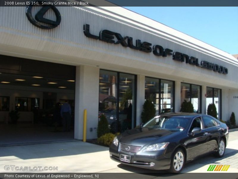 Smoky Granite Mica / Black 2008 Lexus ES 350