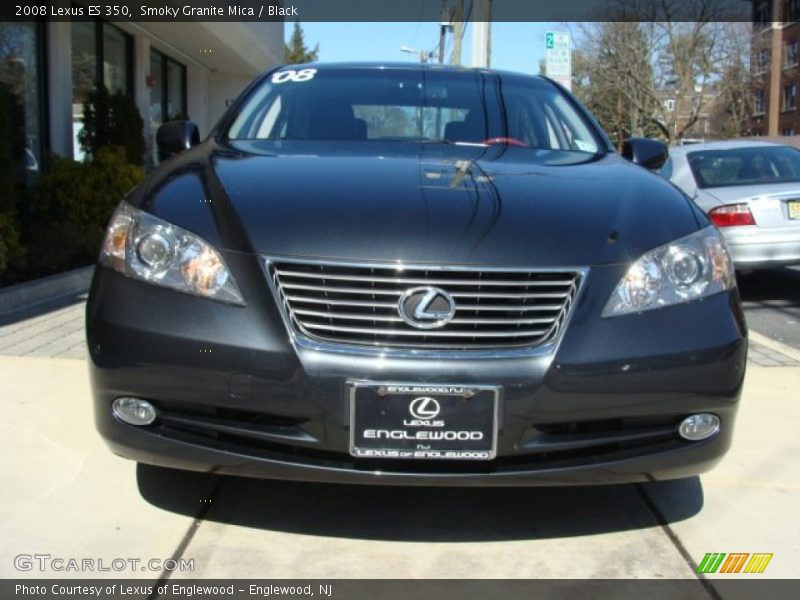 Smoky Granite Mica / Black 2008 Lexus ES 350