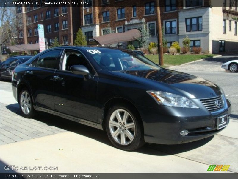 Smoky Granite Mica / Black 2008 Lexus ES 350