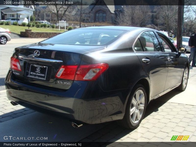 Smoky Granite Mica / Black 2008 Lexus ES 350