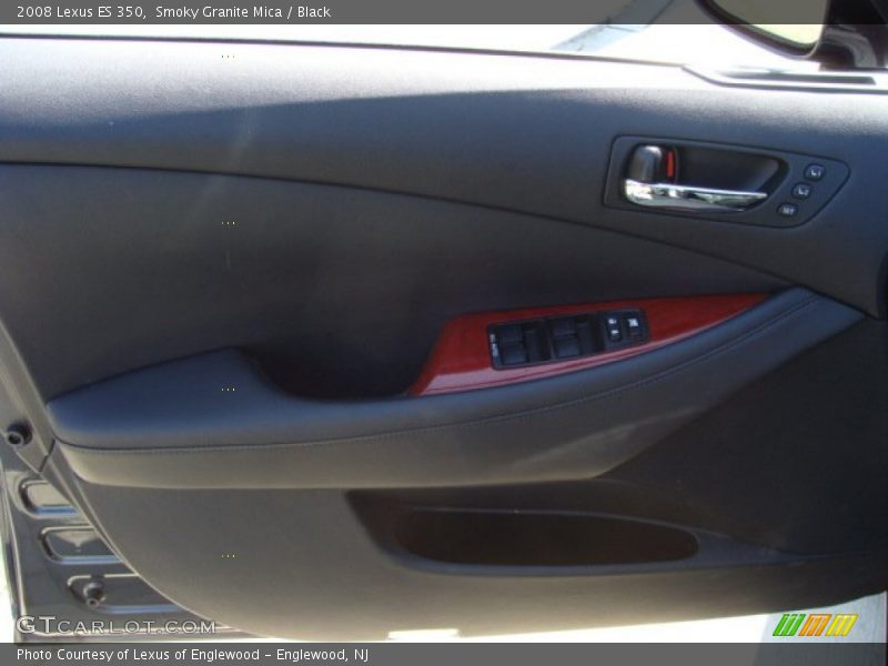 Smoky Granite Mica / Black 2008 Lexus ES 350