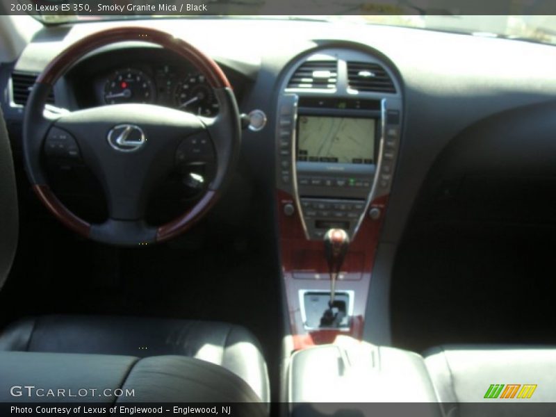 Smoky Granite Mica / Black 2008 Lexus ES 350