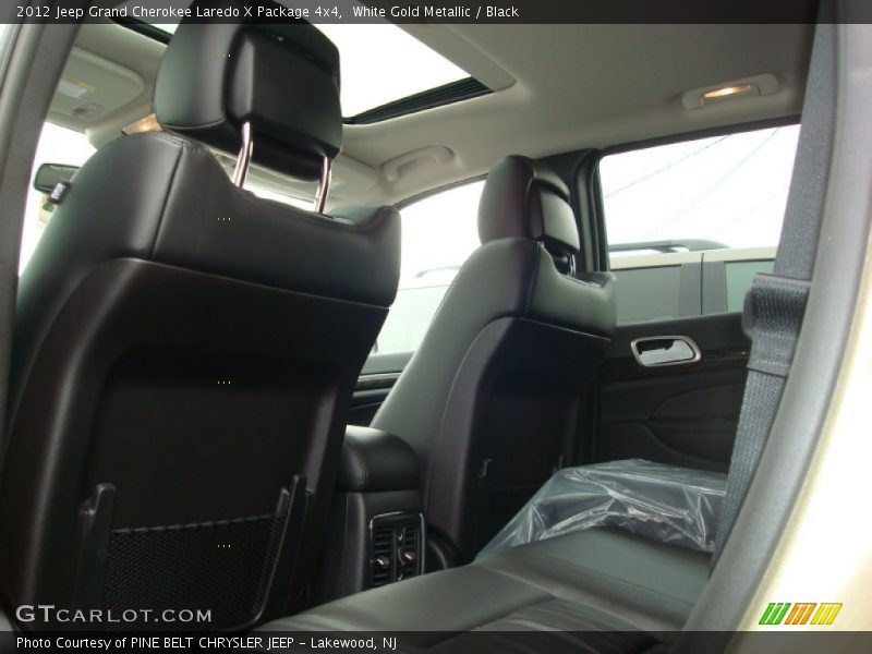 White Gold Metallic / Black 2012 Jeep Grand Cherokee Laredo X Package 4x4