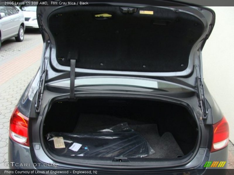 Flint Gray Mica / Black 2006 Lexus GS 300 AWD