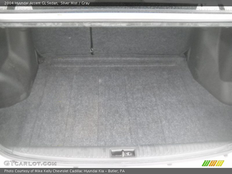 Silver Mist / Gray 2004 Hyundai Accent GL Sedan