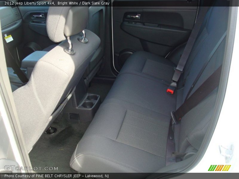 Bright White / Dark Slate Gray 2012 Jeep Liberty Sport 4x4