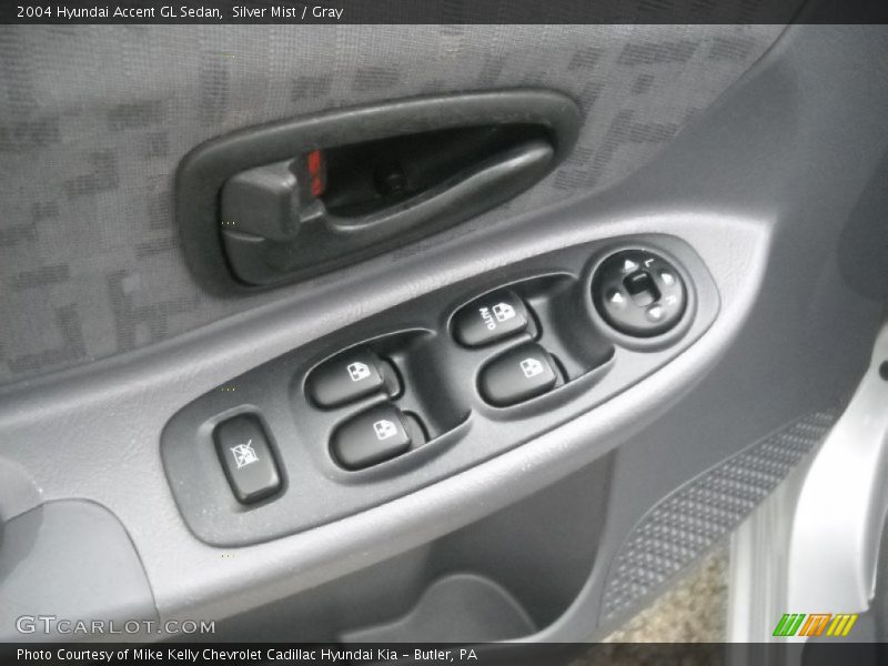 Silver Mist / Gray 2004 Hyundai Accent GL Sedan