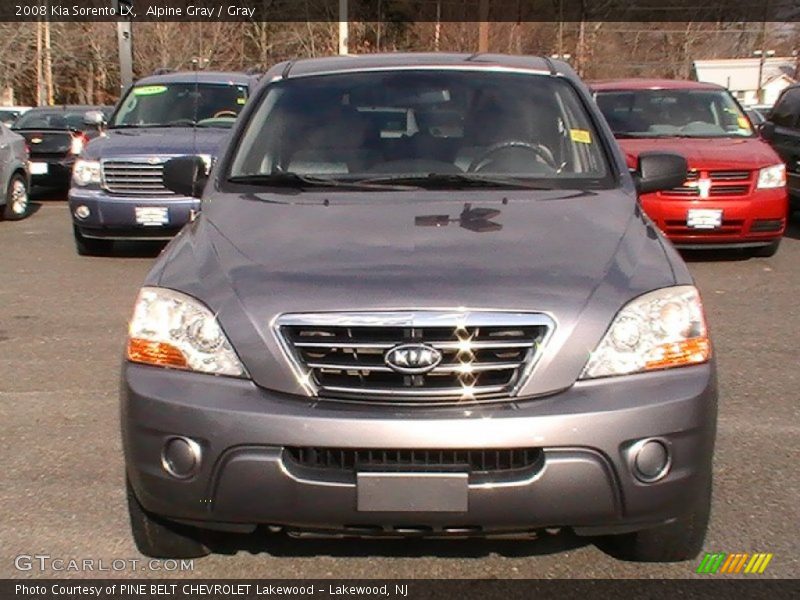 Alpine Gray / Gray 2008 Kia Sorento LX