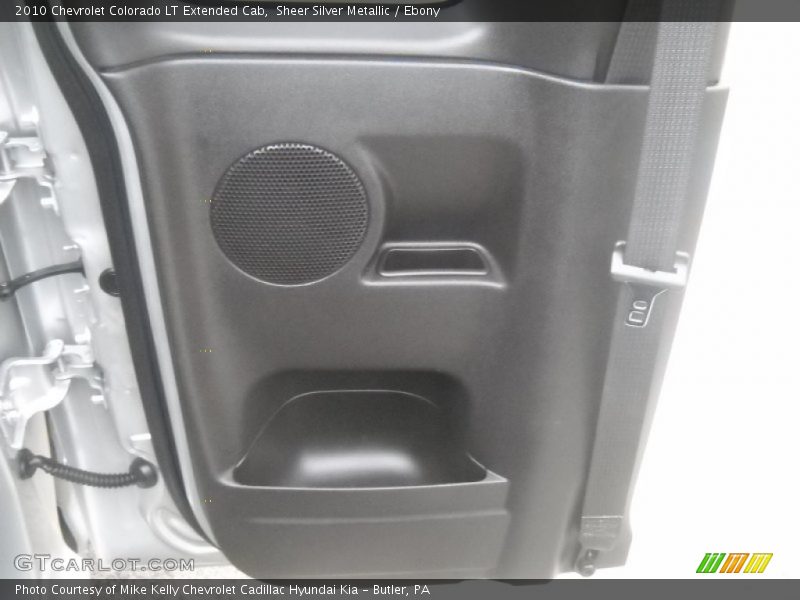 Sheer Silver Metallic / Ebony 2010 Chevrolet Colorado LT Extended Cab