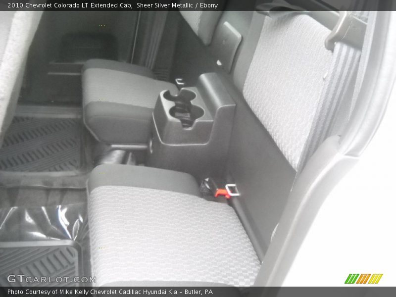 Sheer Silver Metallic / Ebony 2010 Chevrolet Colorado LT Extended Cab