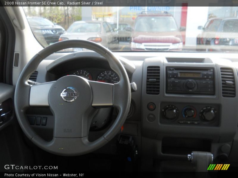 Radiant Silver / Steel 2008 Nissan Frontier SE Crew Cab