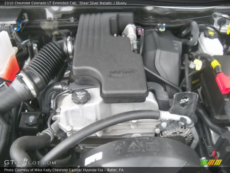 Sheer Silver Metallic / Ebony 2010 Chevrolet Colorado LT Extended Cab
