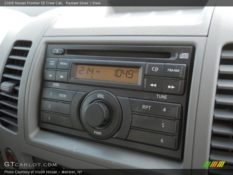 Radiant Silver / Steel 2008 Nissan Frontier SE Crew Cab
