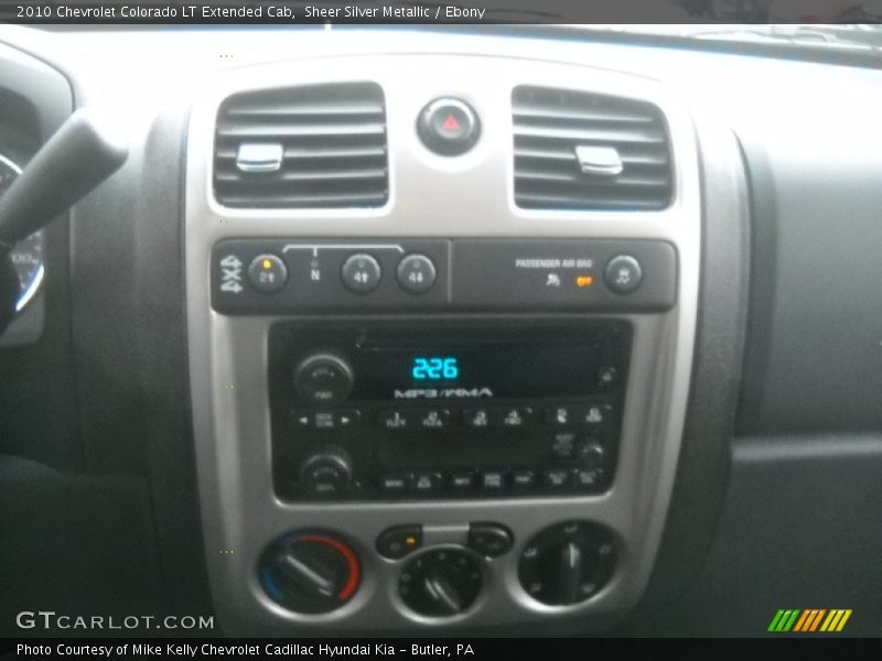 Sheer Silver Metallic / Ebony 2010 Chevrolet Colorado LT Extended Cab