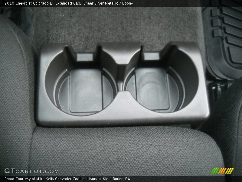 Sheer Silver Metallic / Ebony 2010 Chevrolet Colorado LT Extended Cab